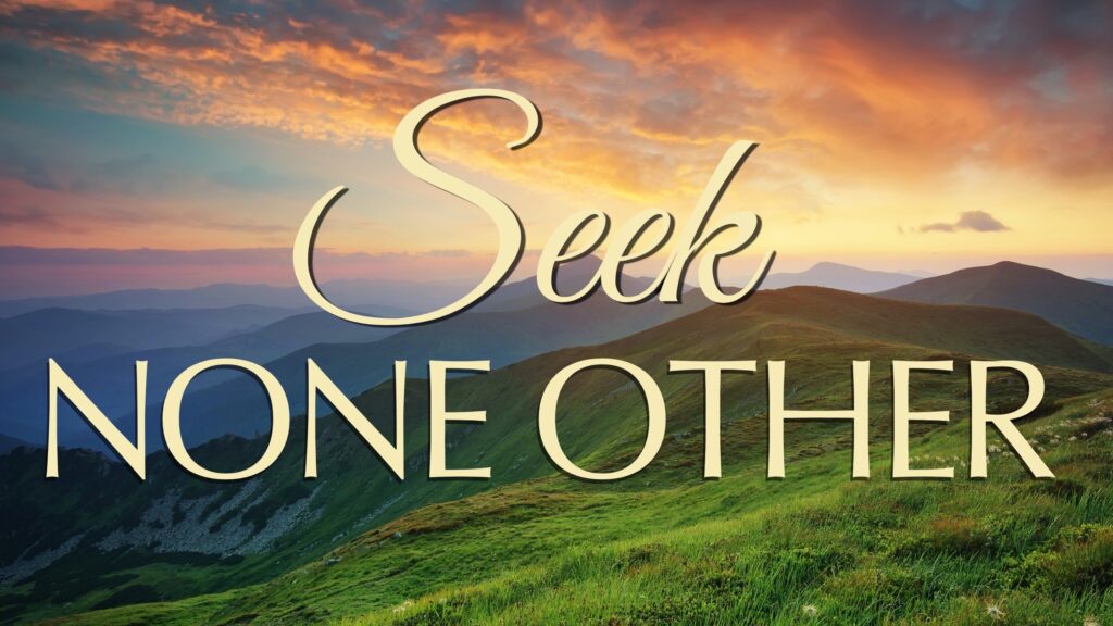 Seek None Other - Elika Mahony and Siria